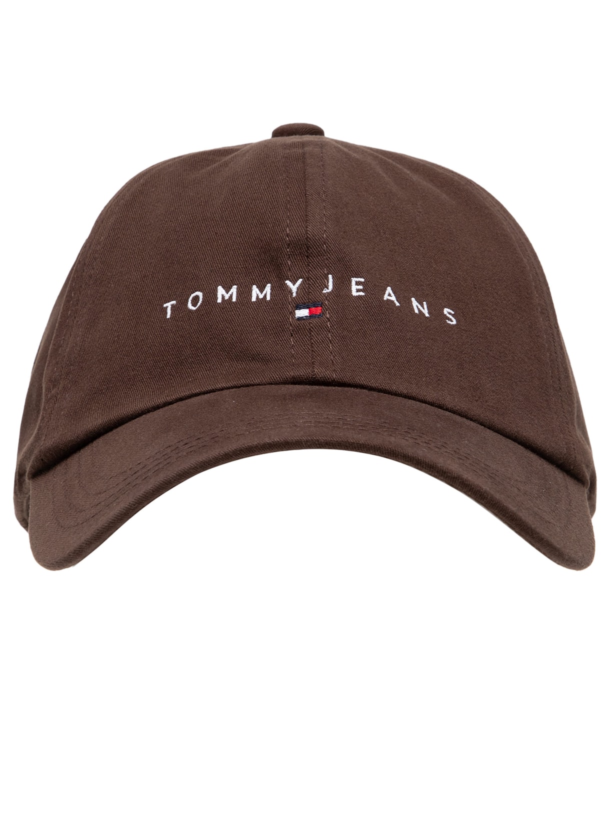Boné Masculino TJM Linear Denim Cap Marrom Tommy Jeans