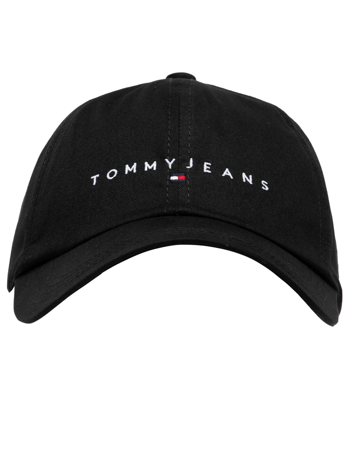 Boné Masculino TJM Linear Denim Cap Preto Tommy Jeans