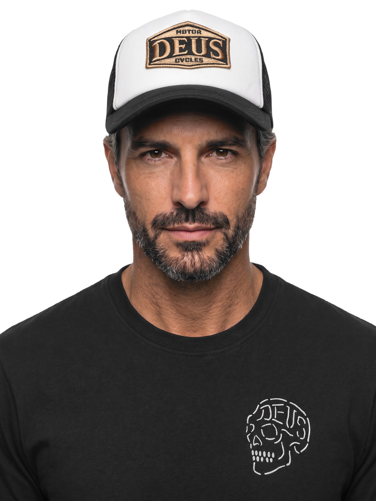 Boné Masculino Trucker Josel Preto Deus Ex Machina