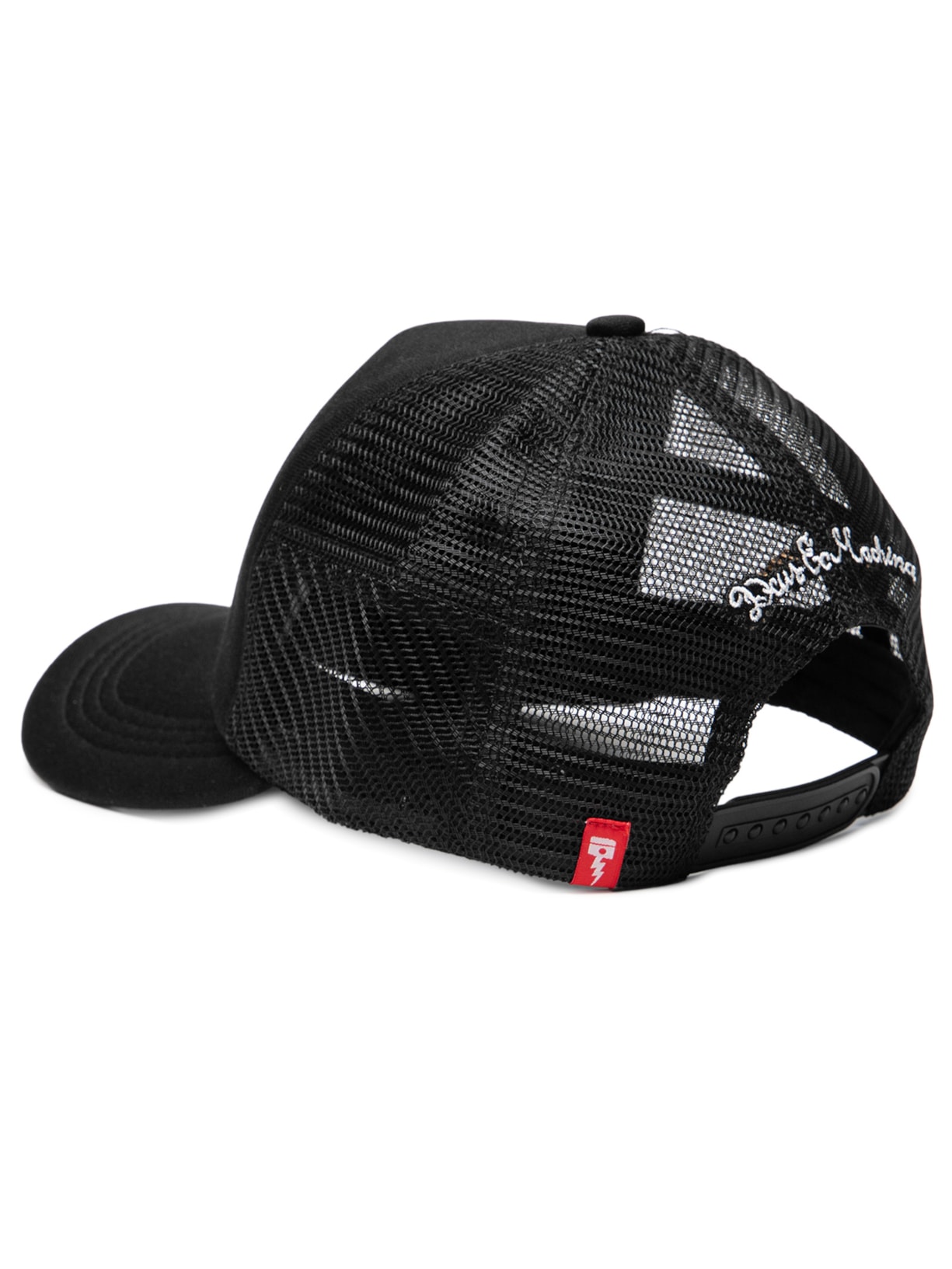 Boné Masculino Trucker Venice Address Preto  Deus Ex Machina