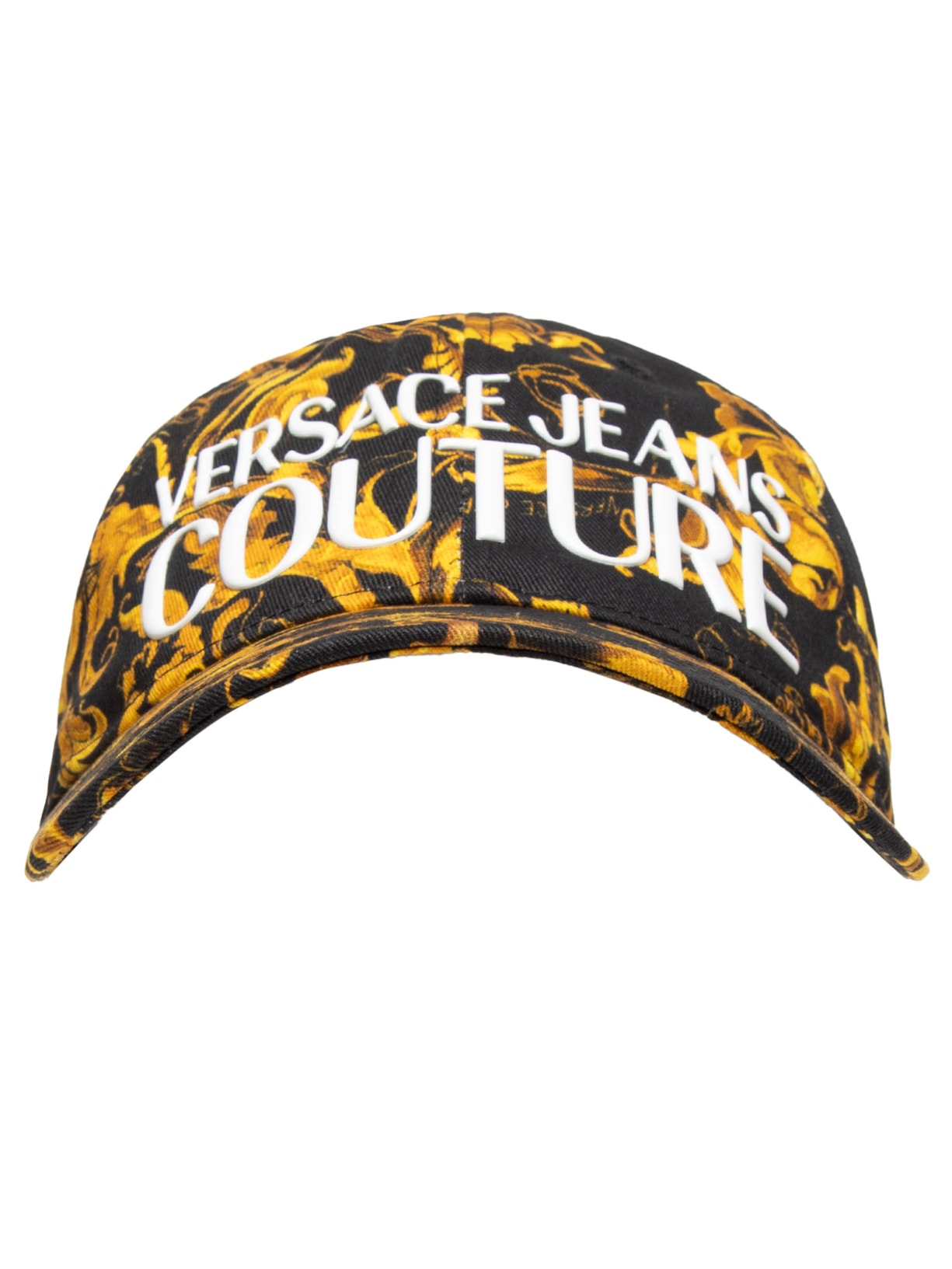 Boné Masculino Vjc Barocco Porcelain Print Logo - Preto