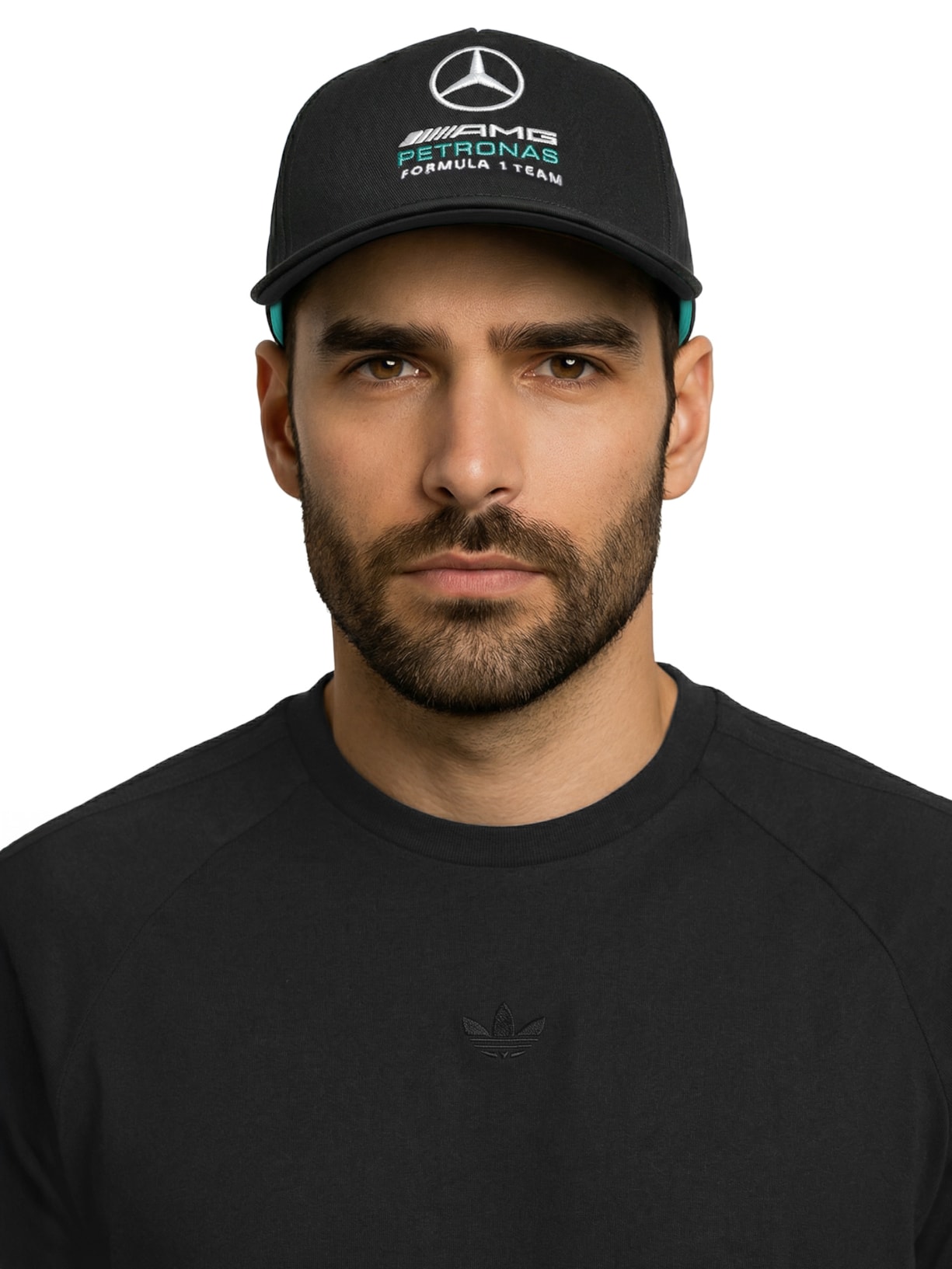 Boné Mercedes DNA BB Preto Adidas + Mercedes