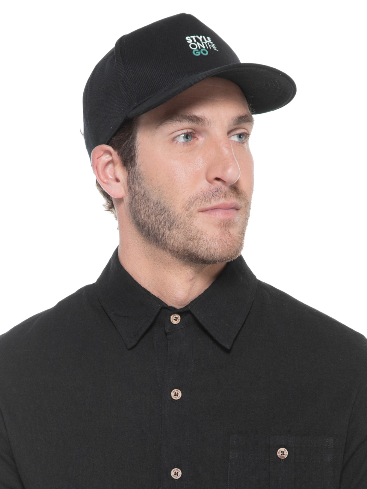 Boné Msculino Style On The Go Preto Urbô