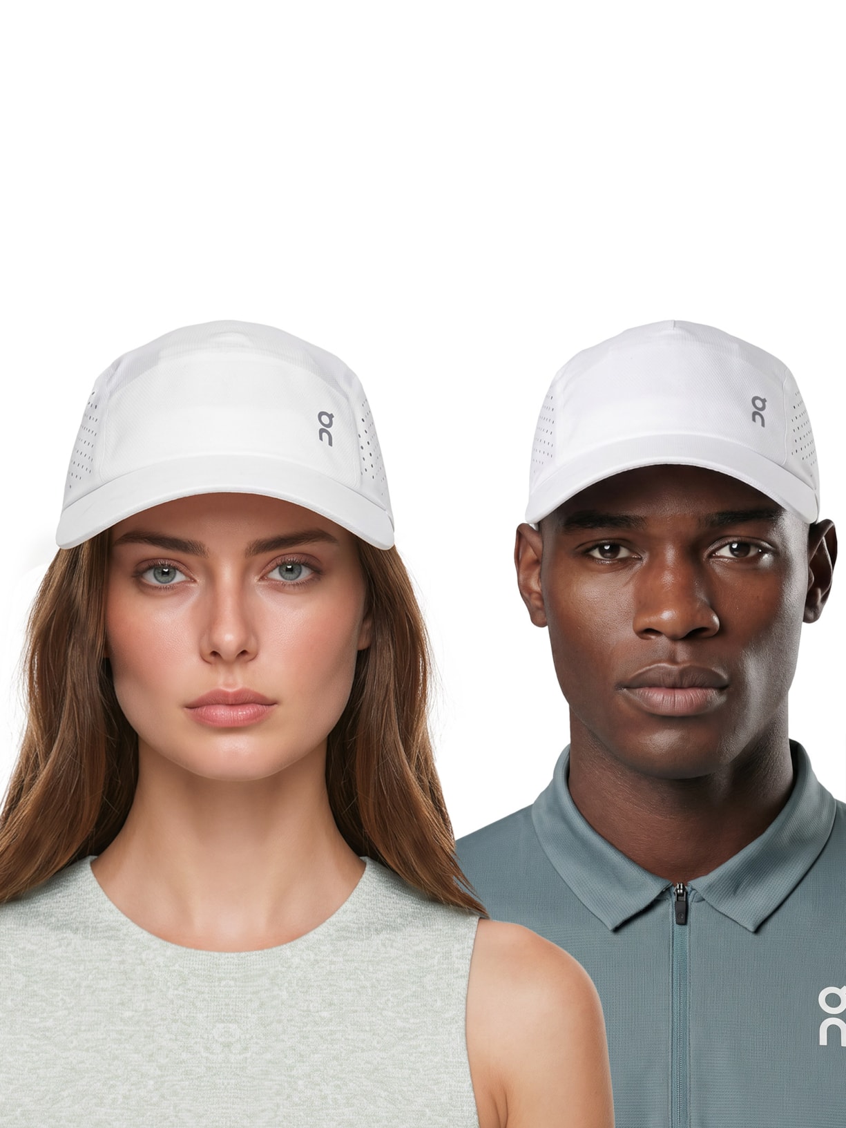 Boné Unissex Lightweight Cap Branco On Running