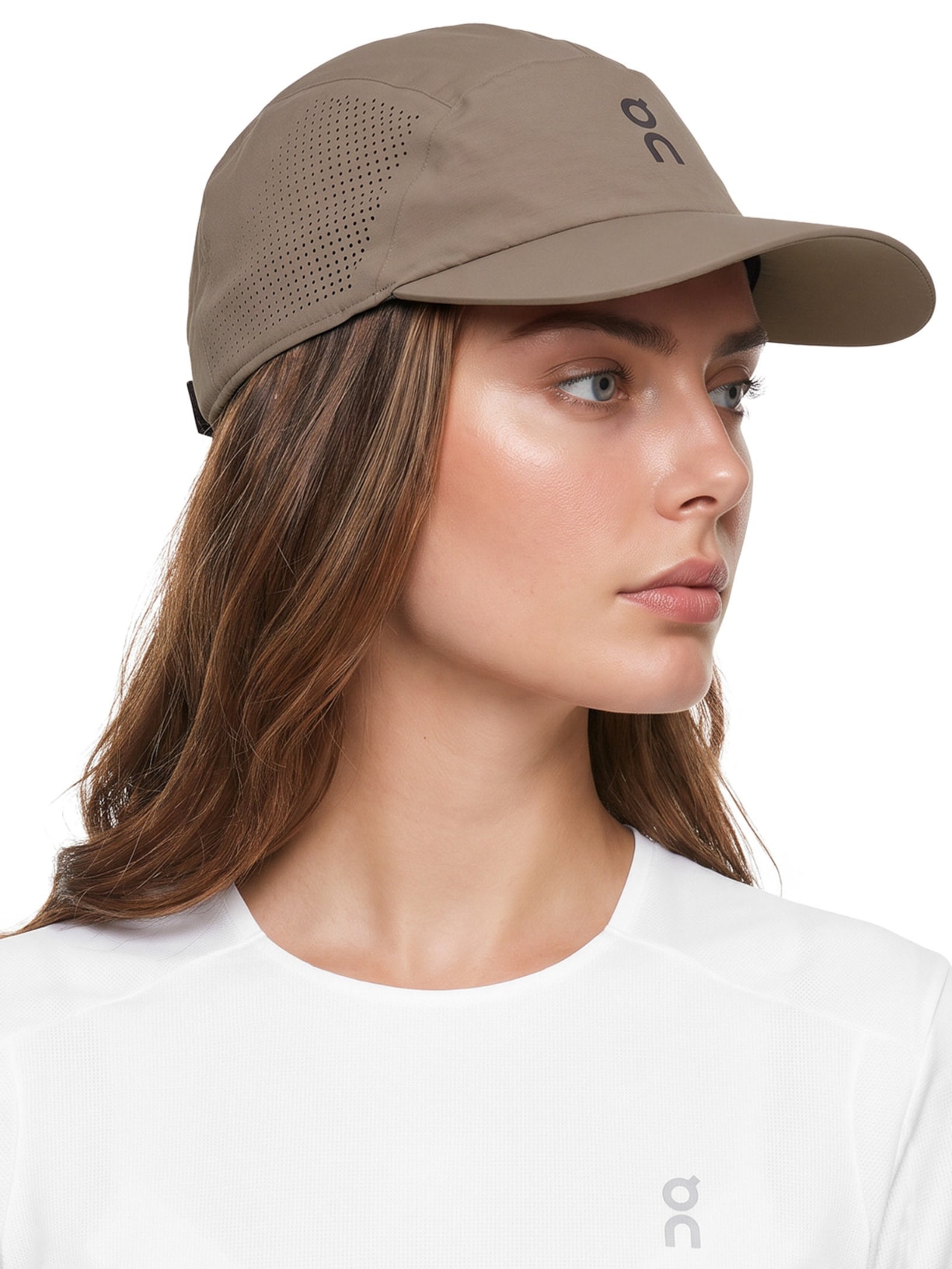 Boné Unissex Performance Cap 1 Marrom On Running