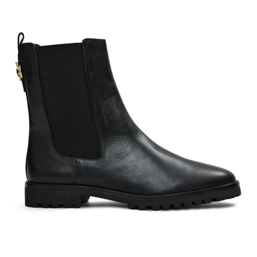 Bota Chelsea Emily Preto
