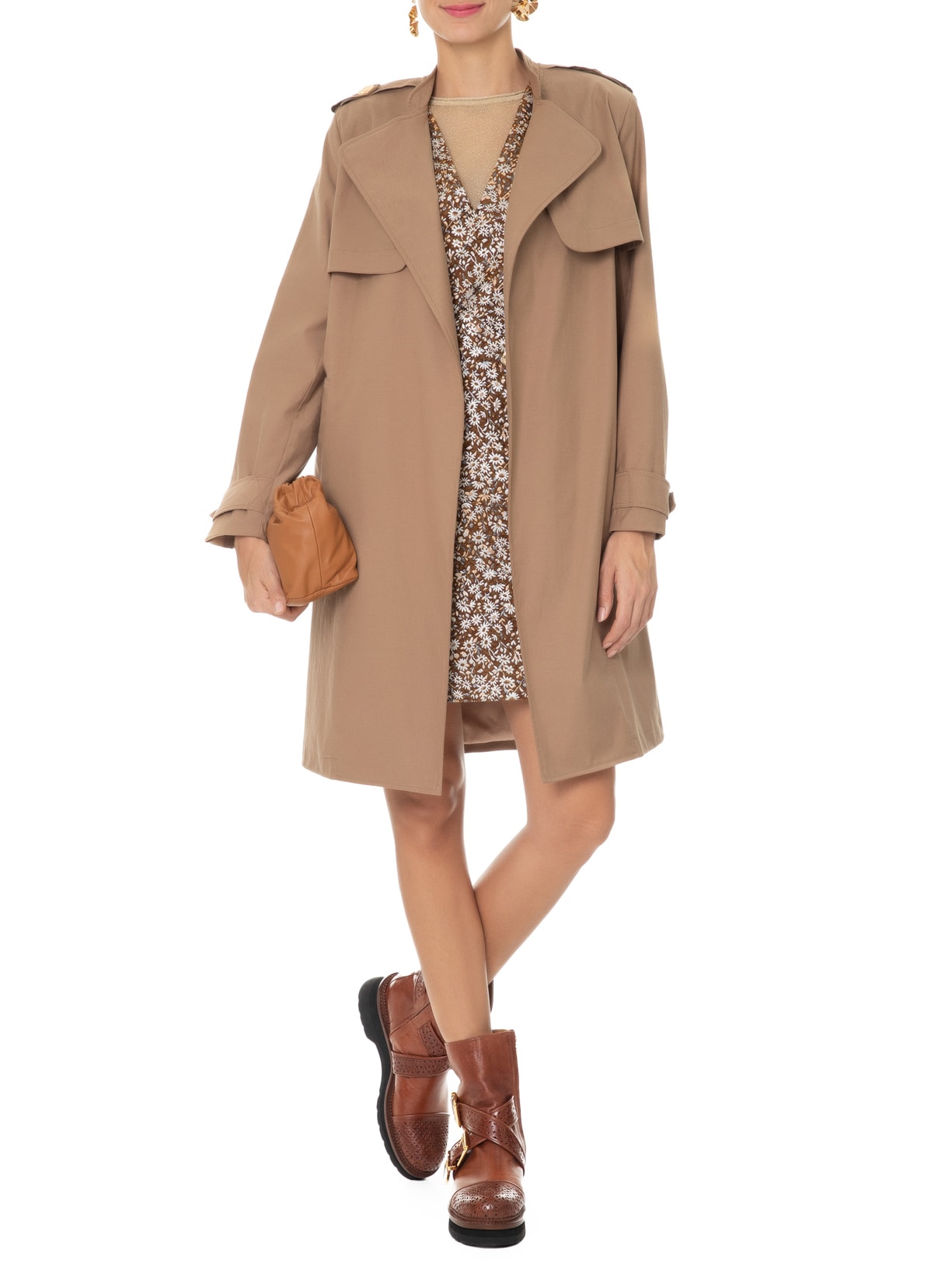 Mixed Bota Coturno Feminina Alexia Marrom