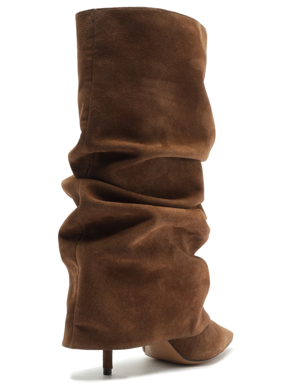 Bota Feminina Acamurçada Polaina Marrom Arezzo