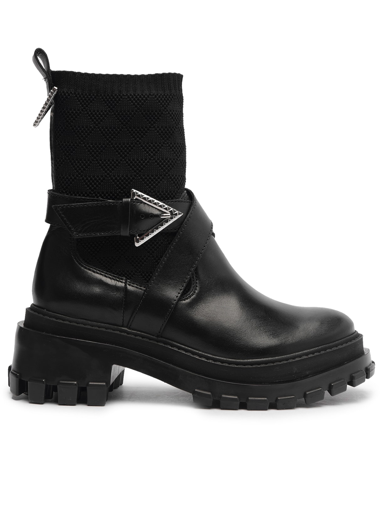 Bota Feminina Atan Prime Knit - Preto
