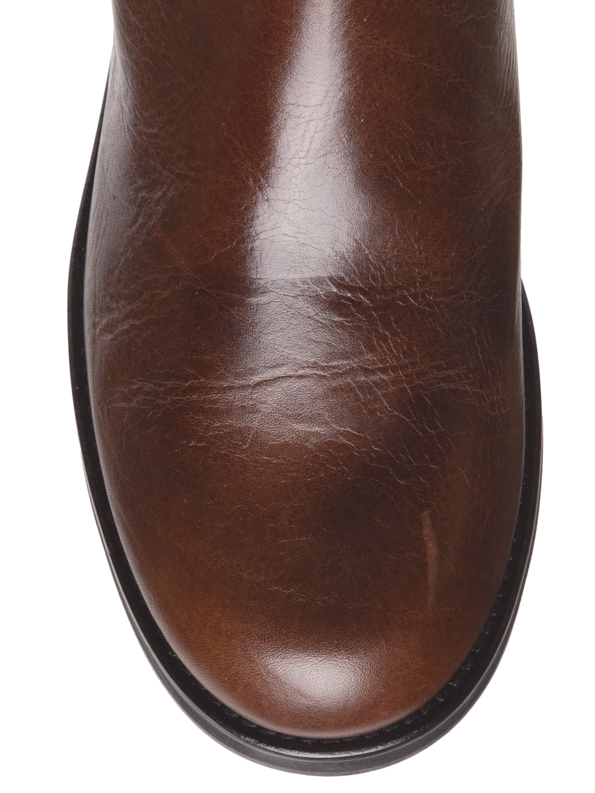 Bota Feminina Belt High Cavalier Marrom Coperni