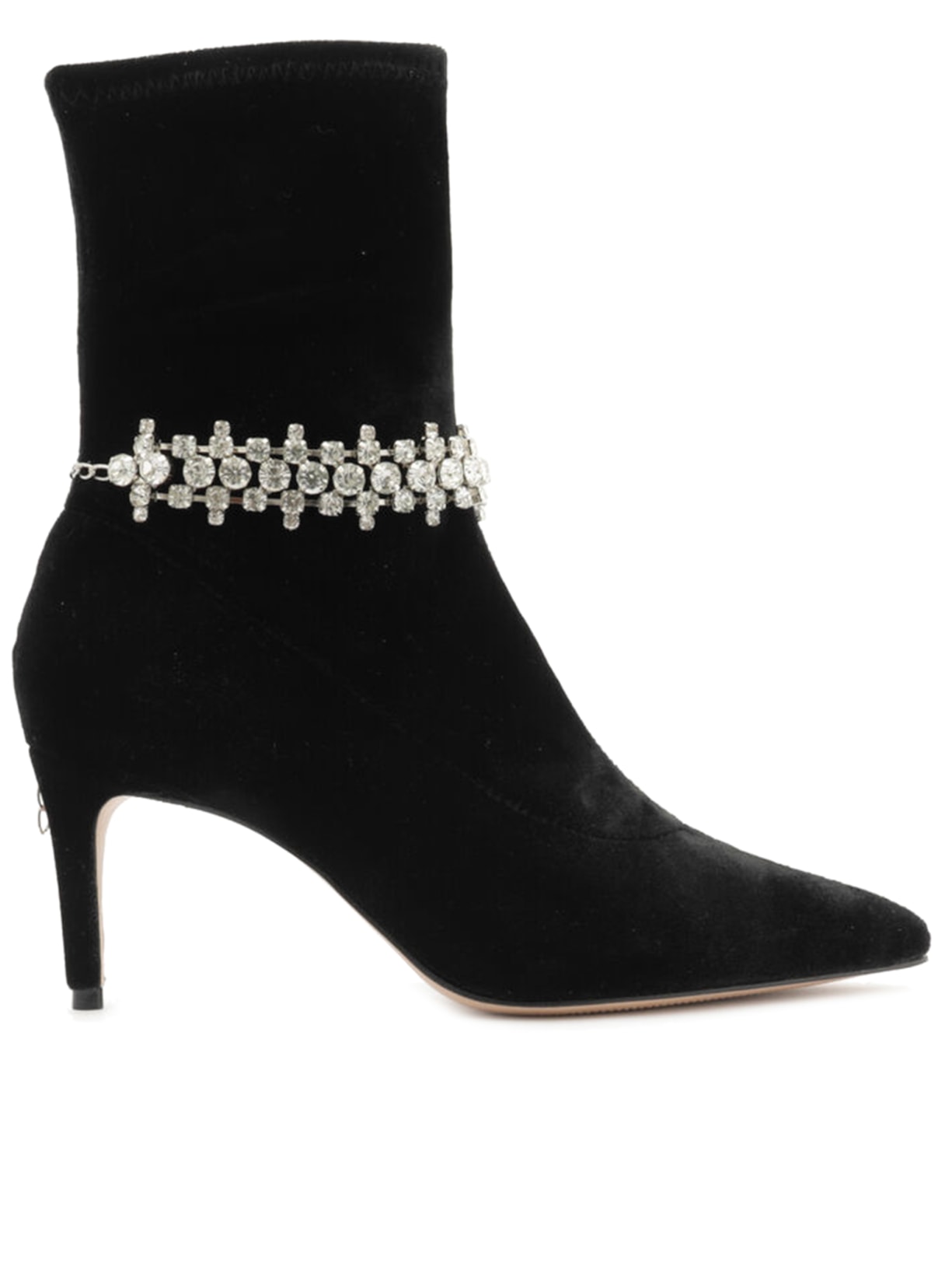 Bota Feminina Bico Fino - Preto