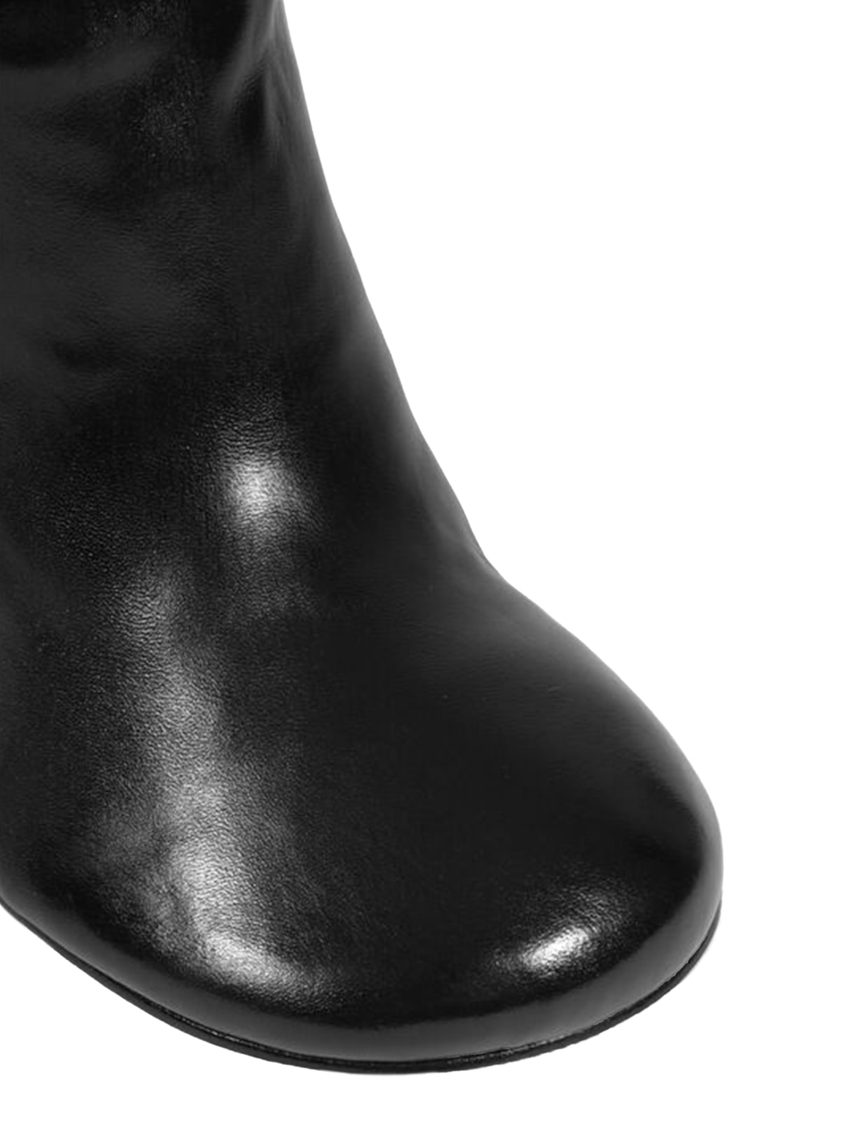 Bota Feminina Brigitte Couro Preto Schutz