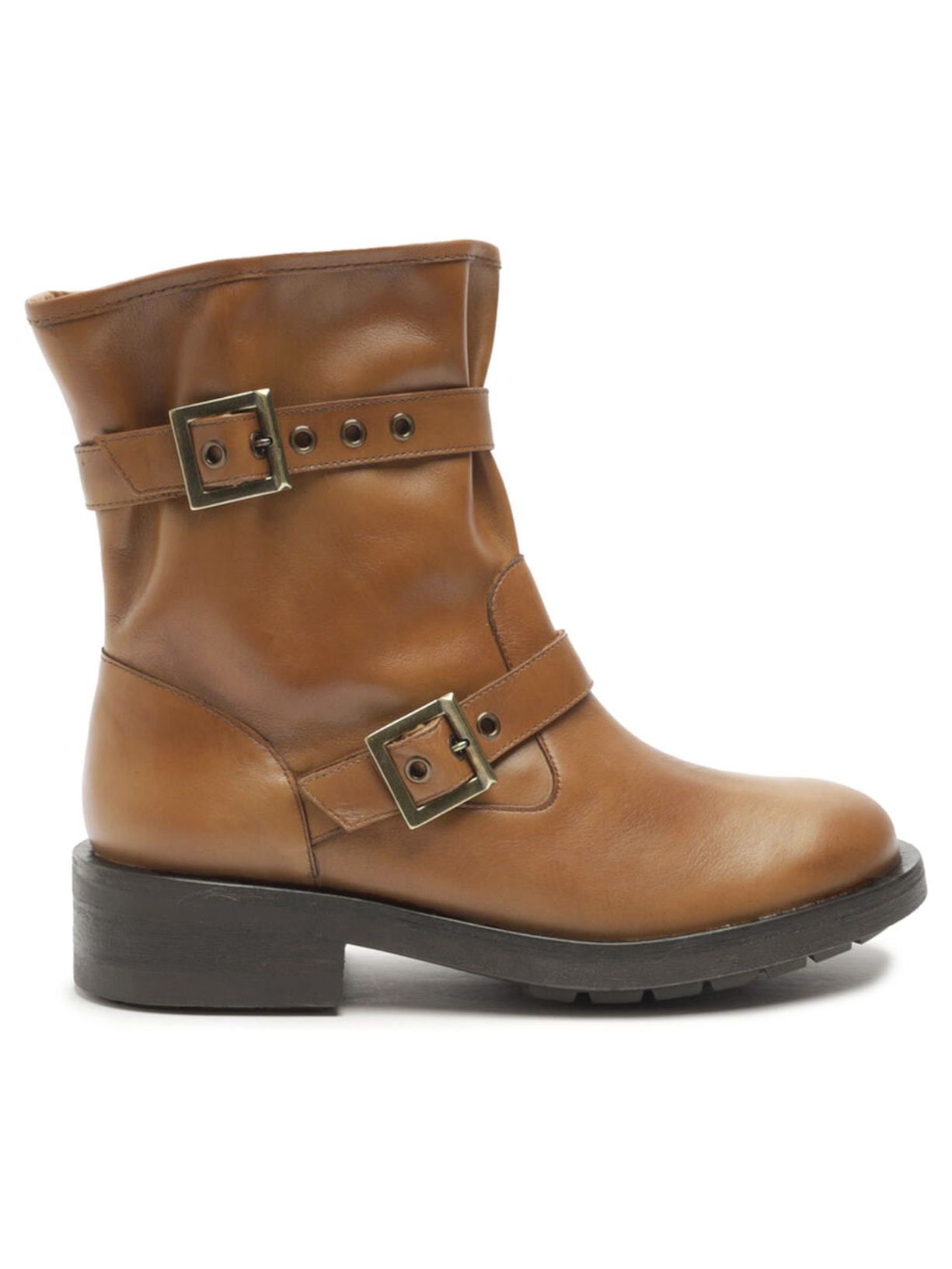 Bota Feminina Bronson Couro - Marrom