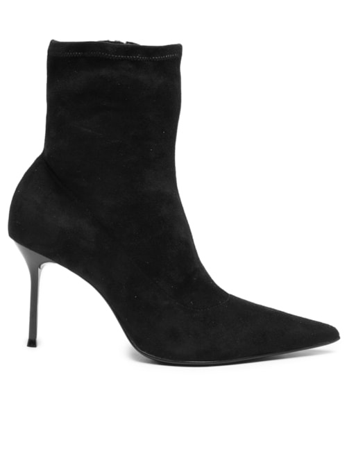 Bota Feminina Camurça - Preto