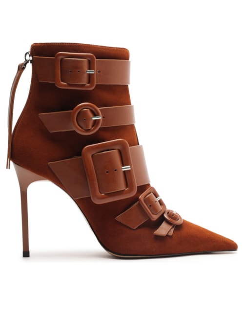 Bota Feminina Camurça Soft - Marrom
