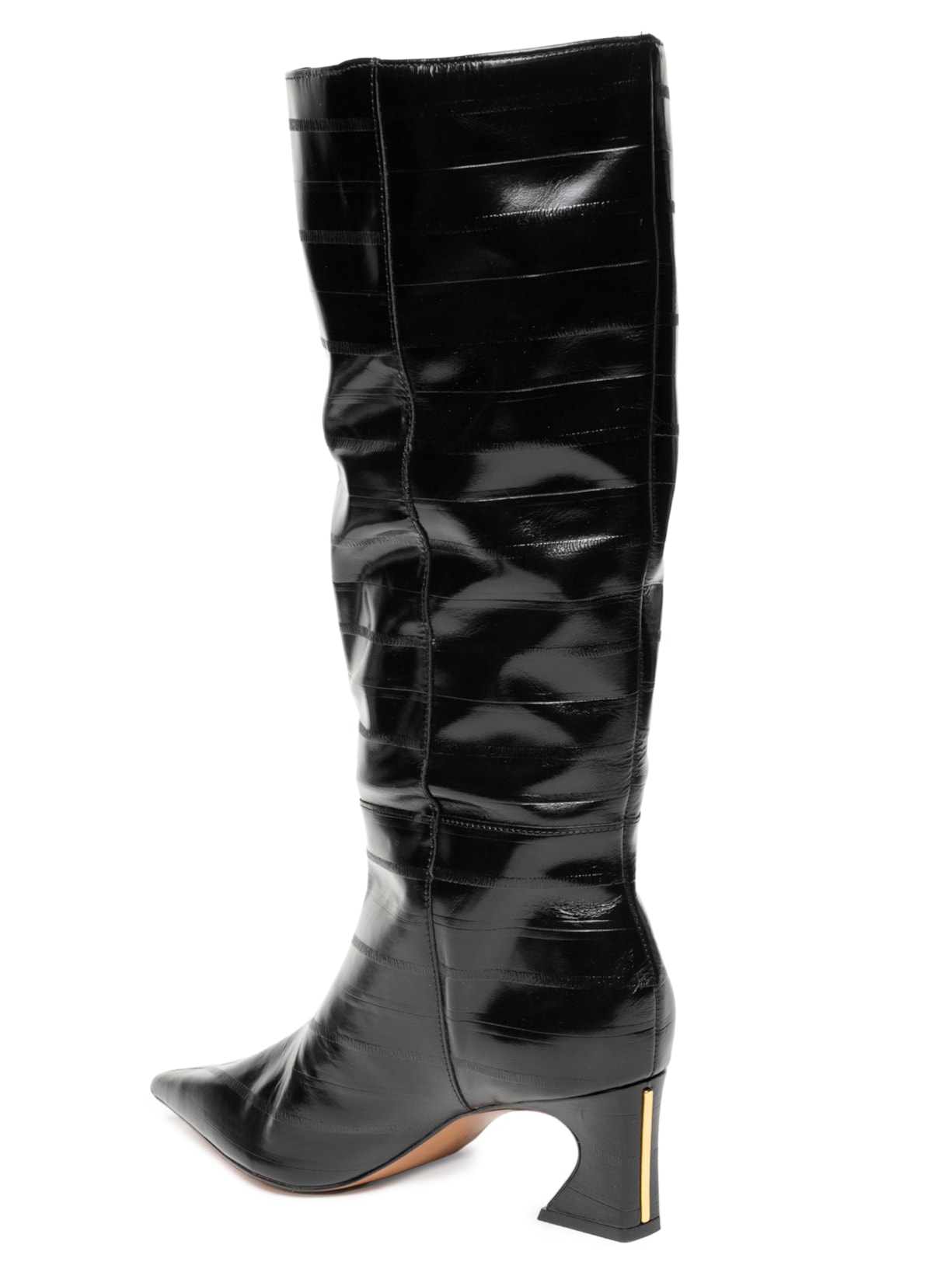 Bota Feminina Cano Alto Enguia Casein Preto Arezzo