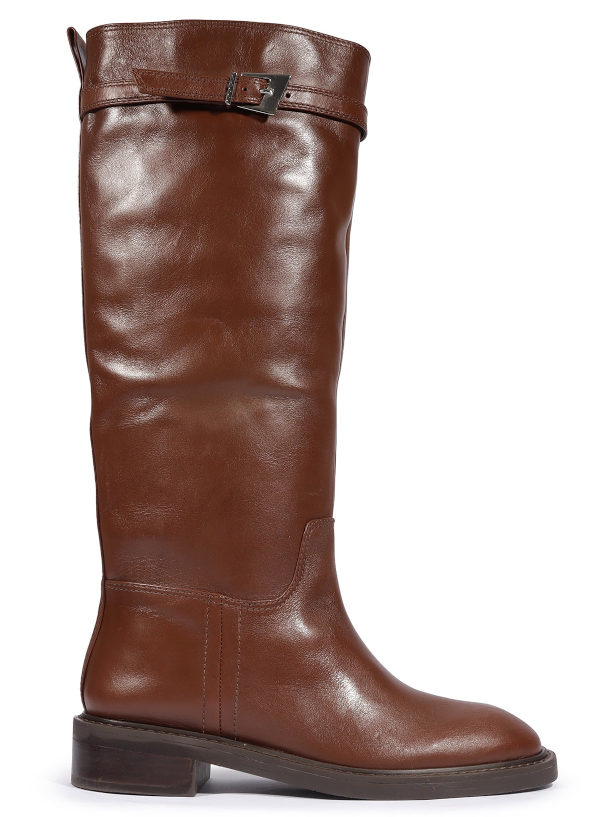 Bota Feminina Cano Alto - Marrom