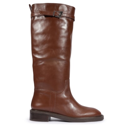 Bota Feminina Cano Alto - Marrom