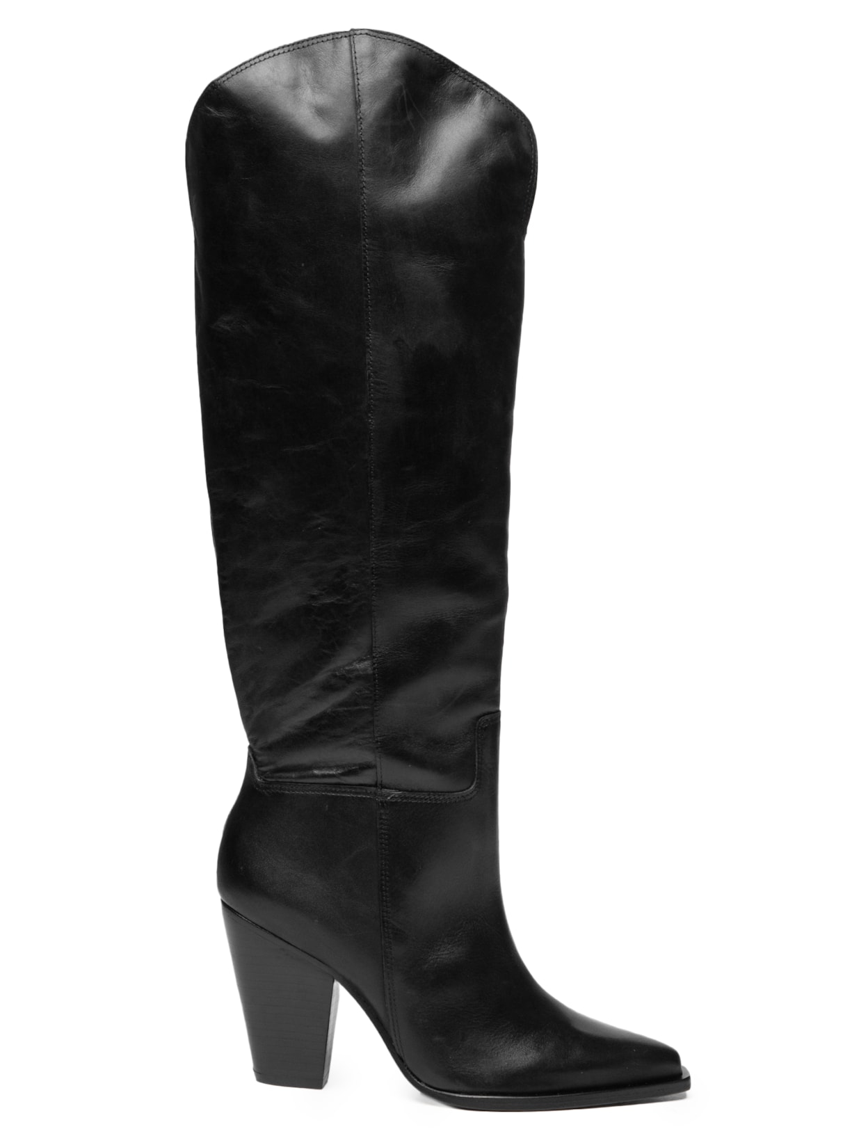 Bota Feminina Cano Alto Preto Vicenza