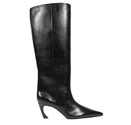 Bota Feminina Cano Alto - Preto