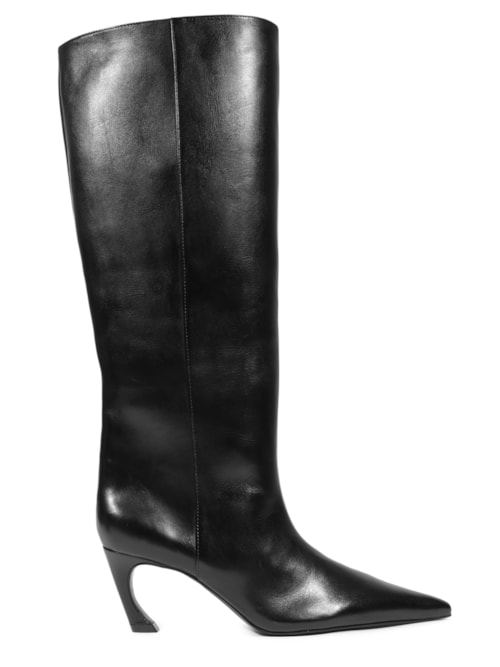 Bota Feminina Cano Alto - Preto