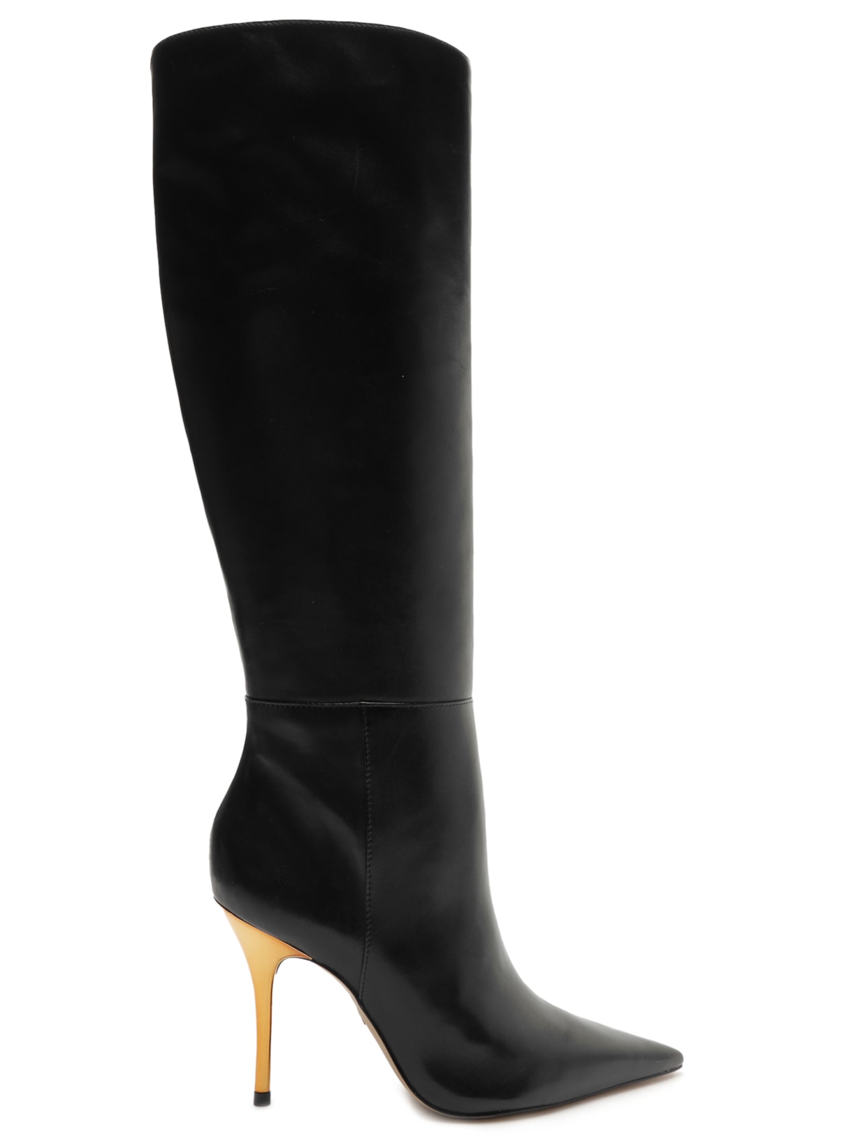 Bota Feminina Cano Alto Salto Fino - Preto