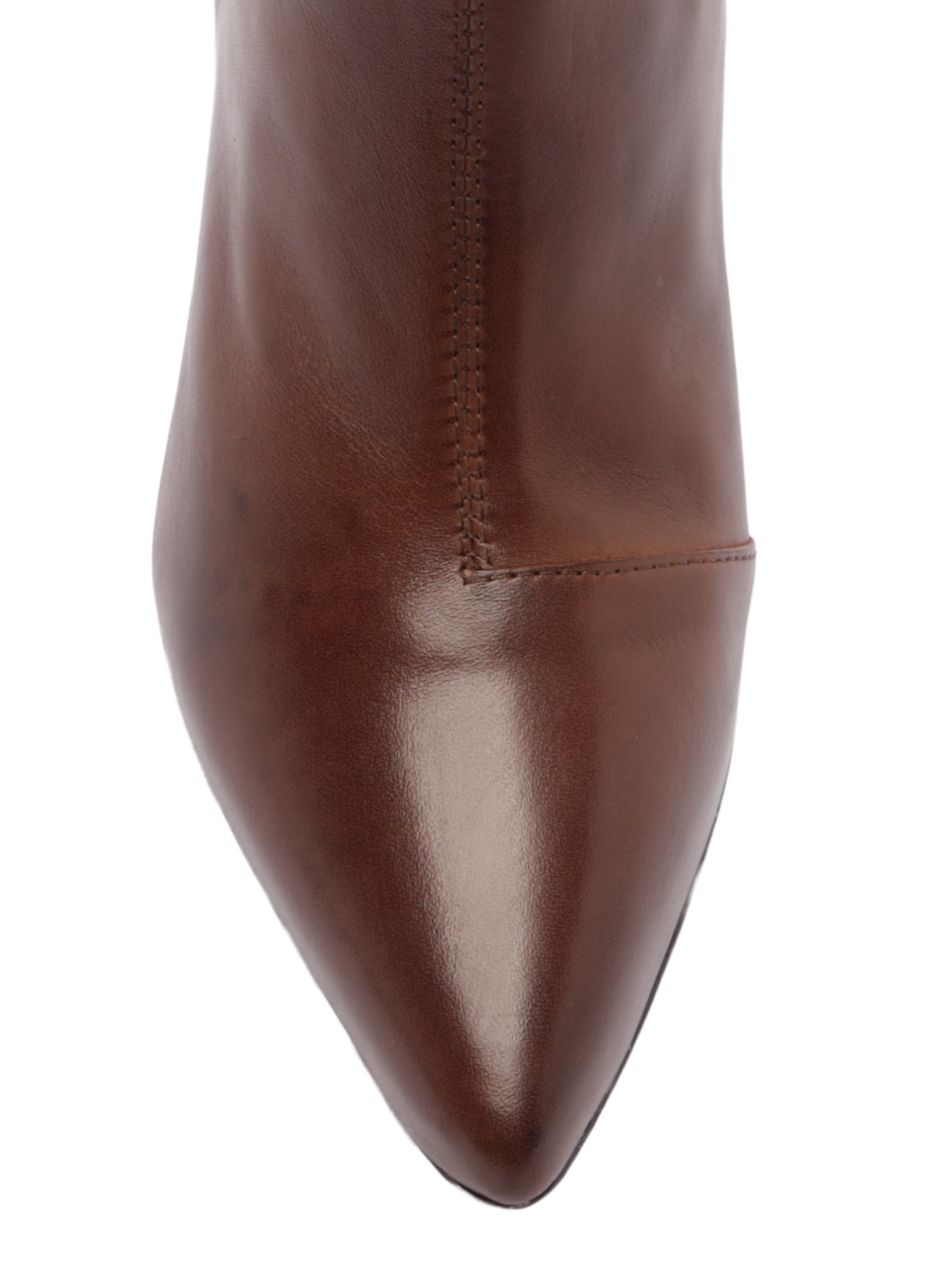 Bota Feminina Cano Curto Marrom Arezzo