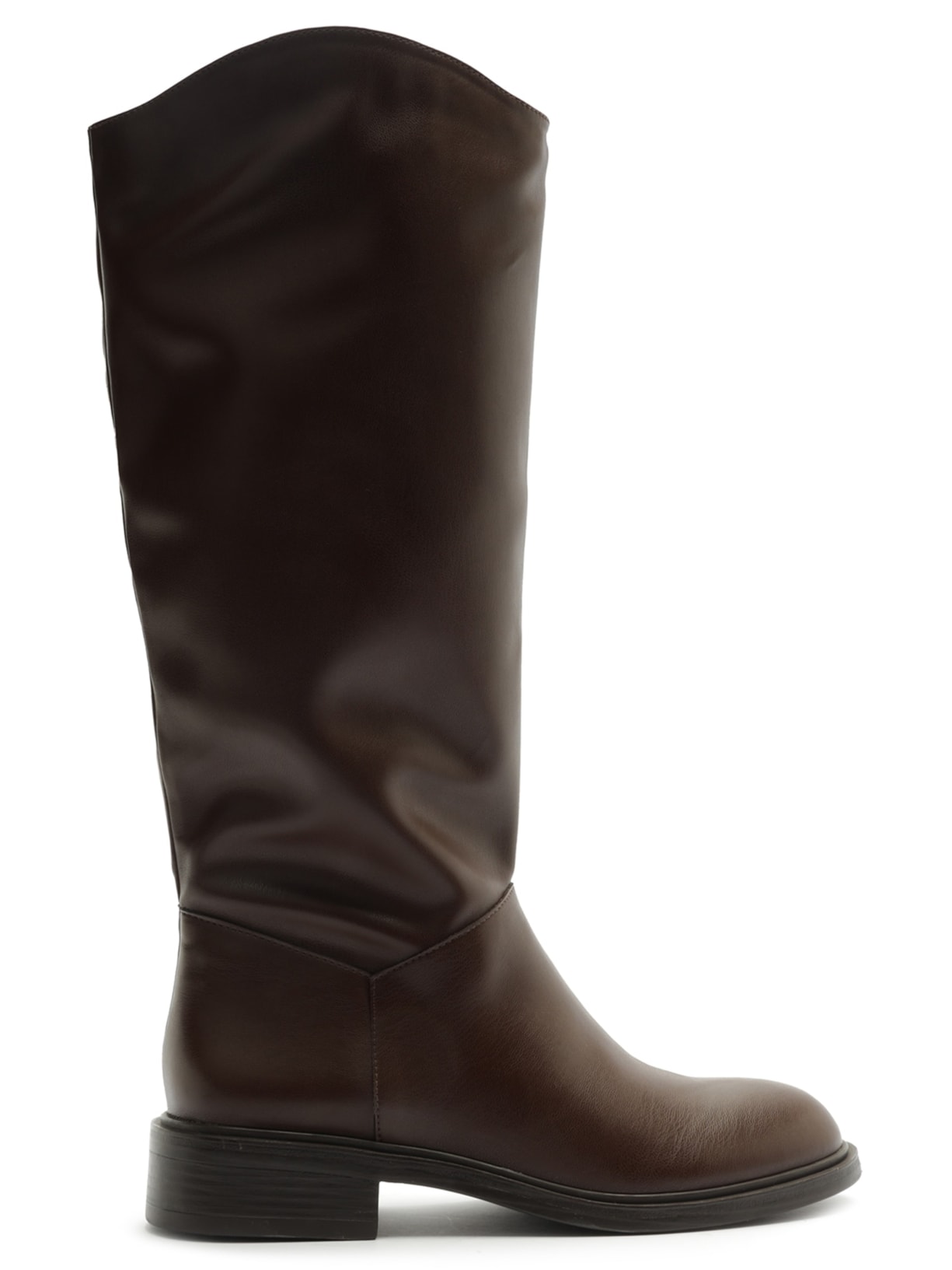 Bota Feminina Cano Longo - Marrom
