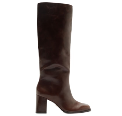 Bota Feminina Cano Longo - Marrom