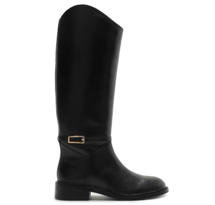Bota Feminina Cano Longo - Preto