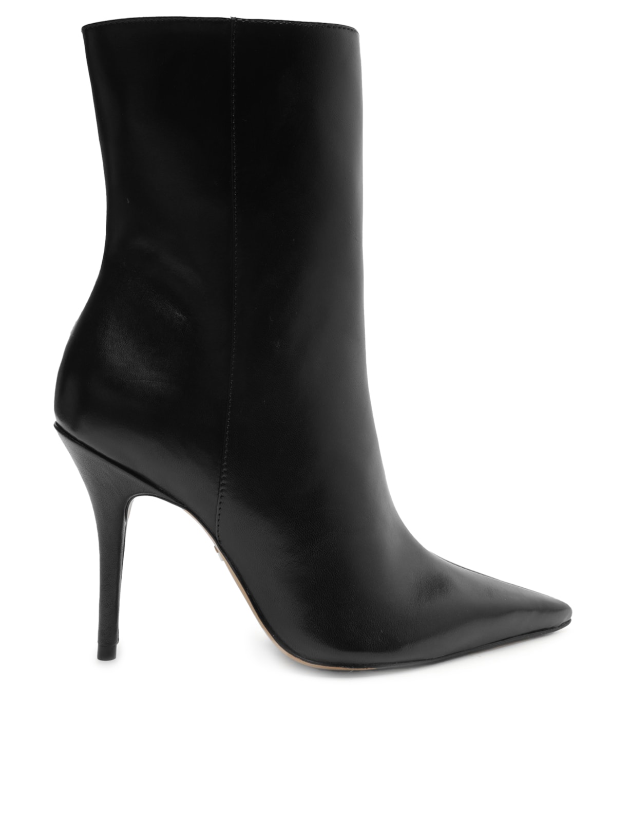 Bota Feminina Cano Médio Salto Fino - Preto