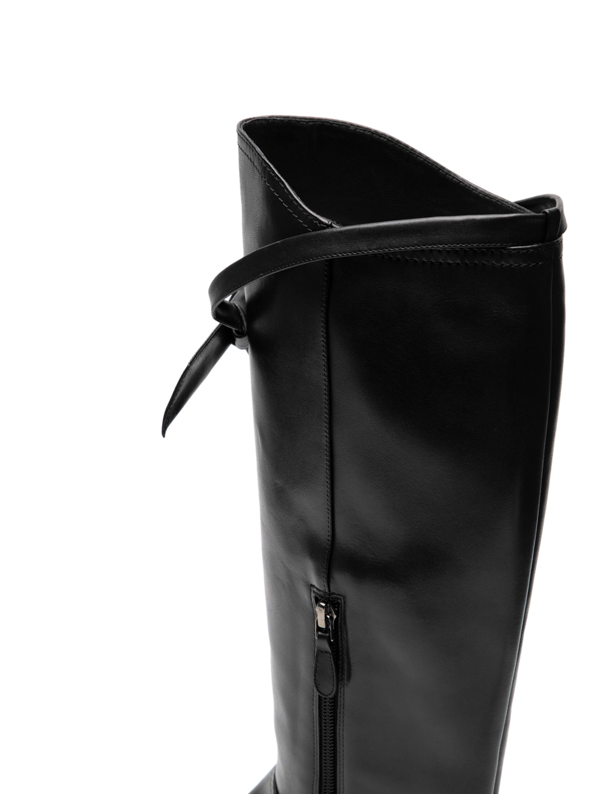 Bota Feminina Clarita Saddlery Boot Preto Alexandre Birman
