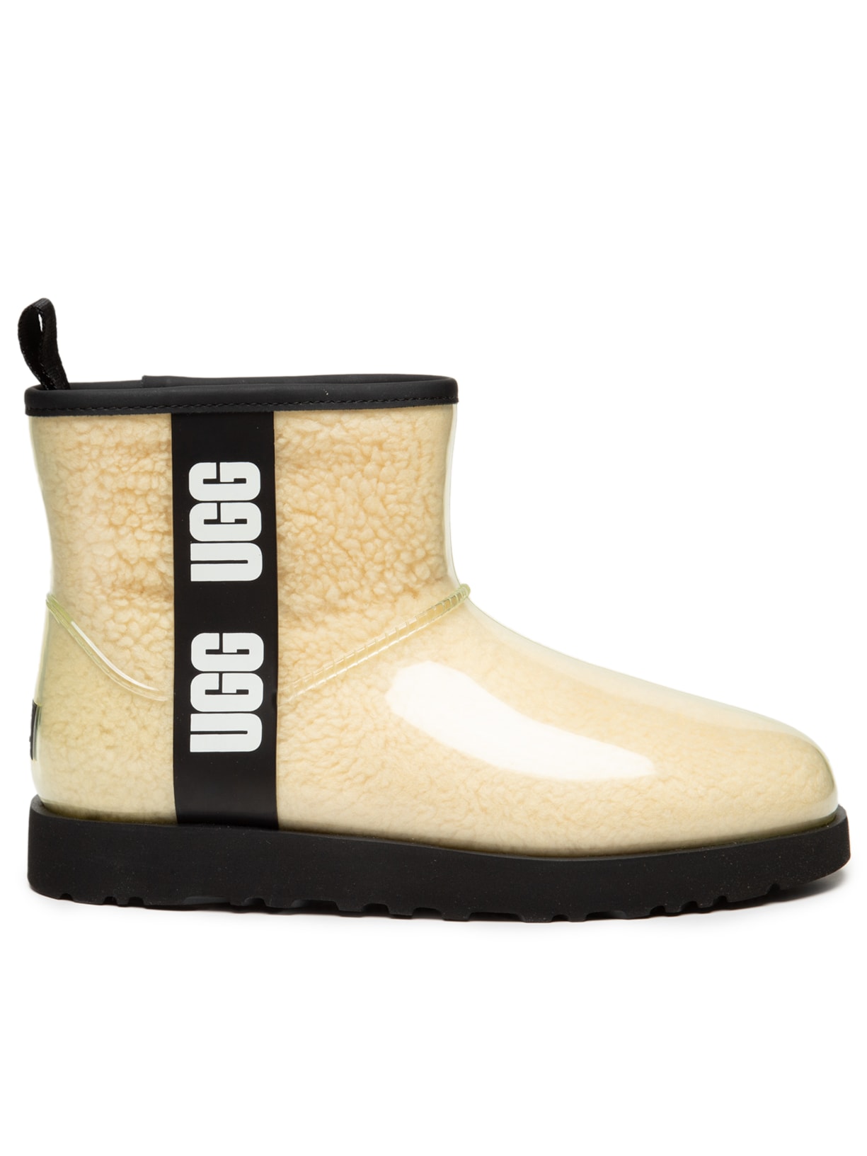 Bota Feminina Classic Clear Mini - Off White