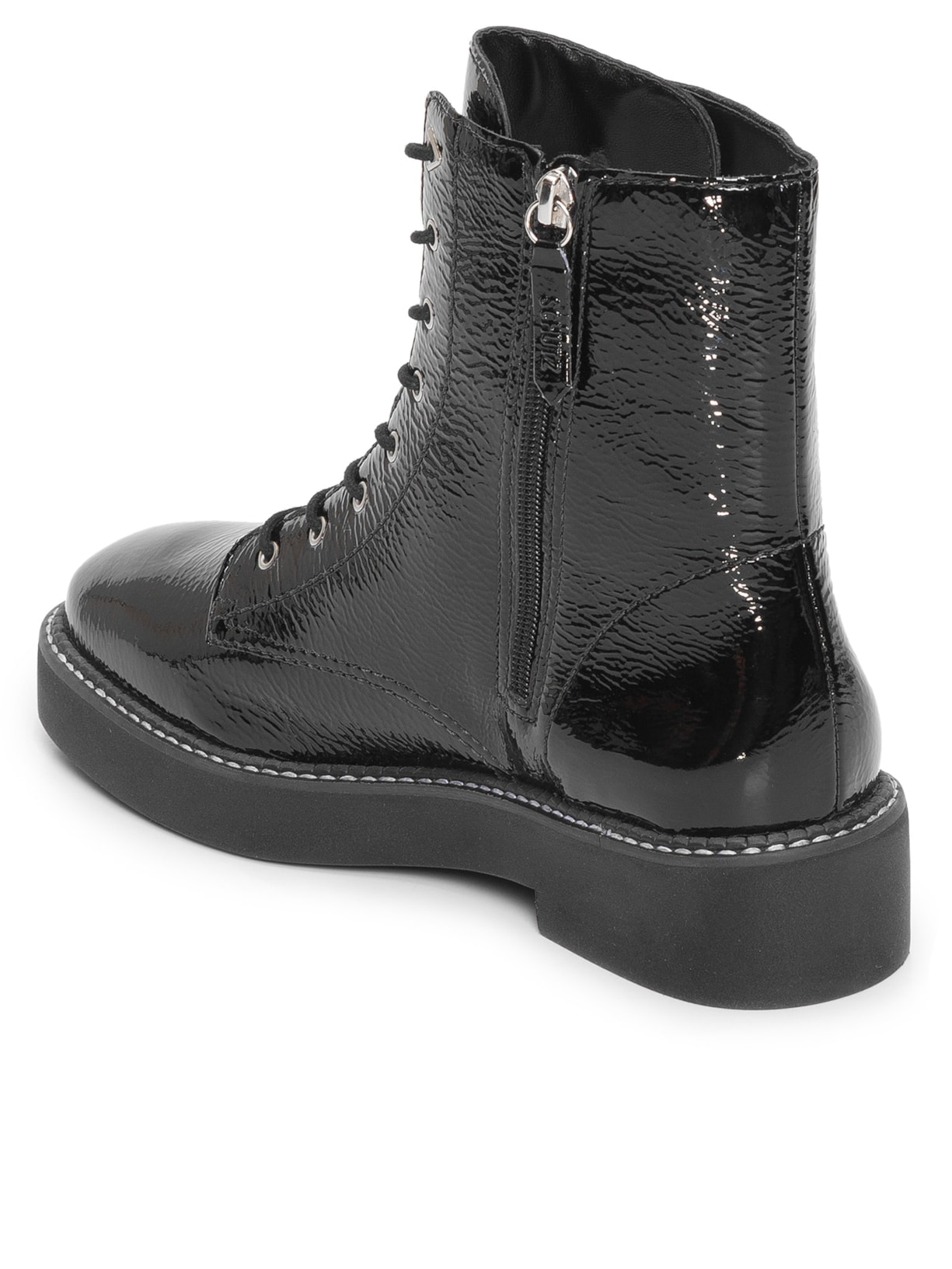 Bota Feminina Coturno Bel Knit Preto Schutz