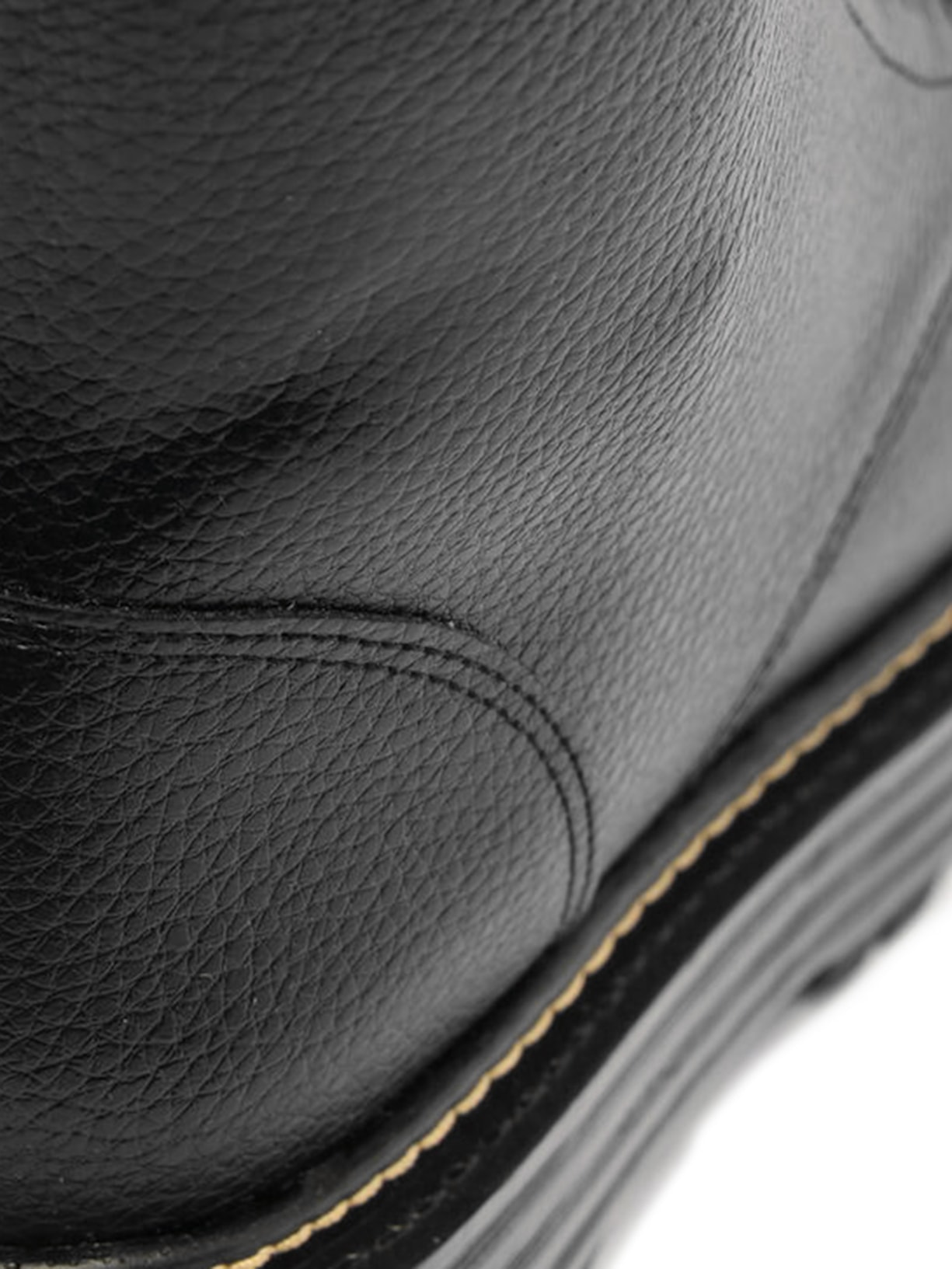 Bota Feminina Coturno Cano Médio Tratorado Preto Arezzo