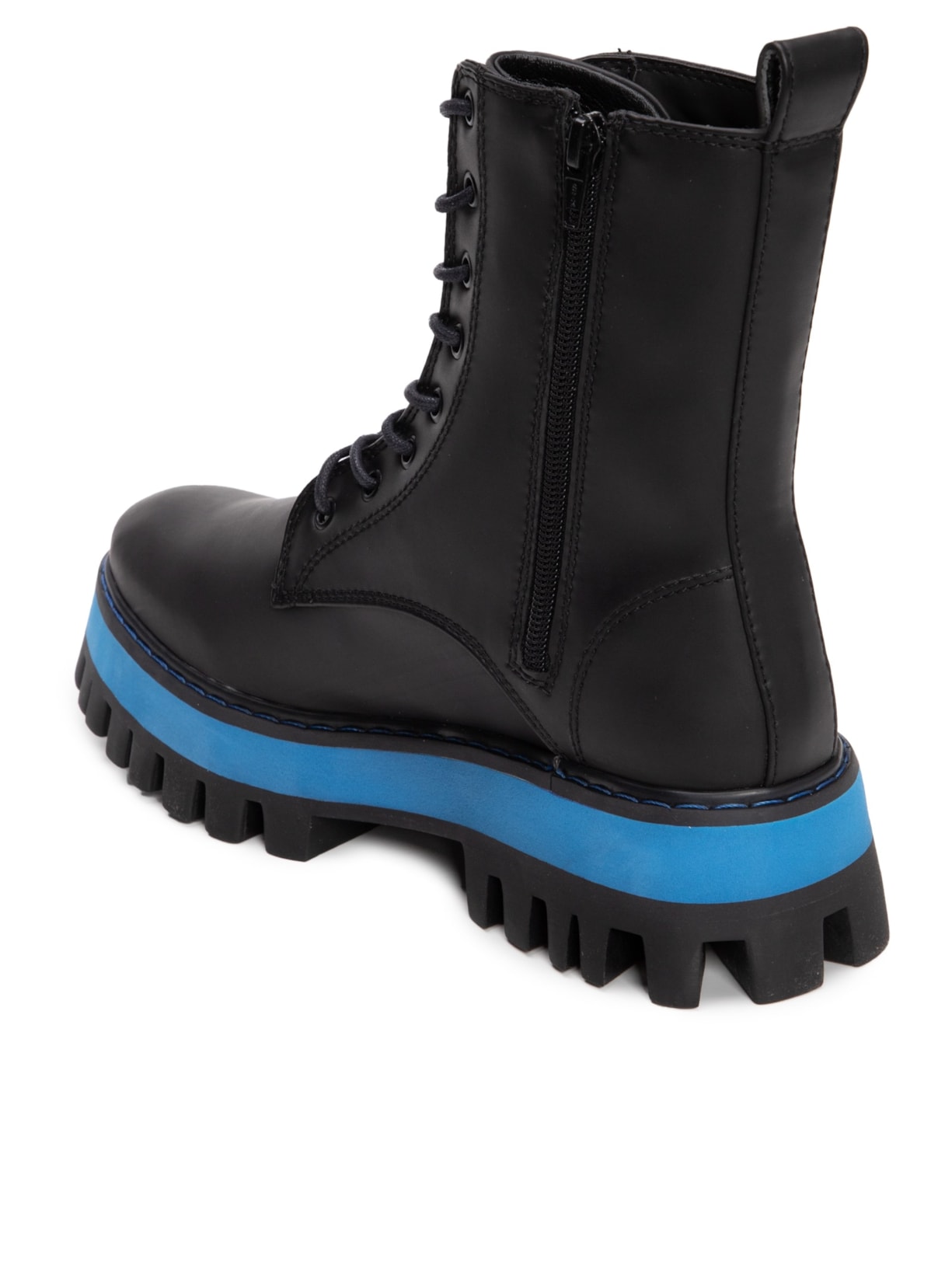 Bota Feminina Coturno Folha Básico Preto Farm