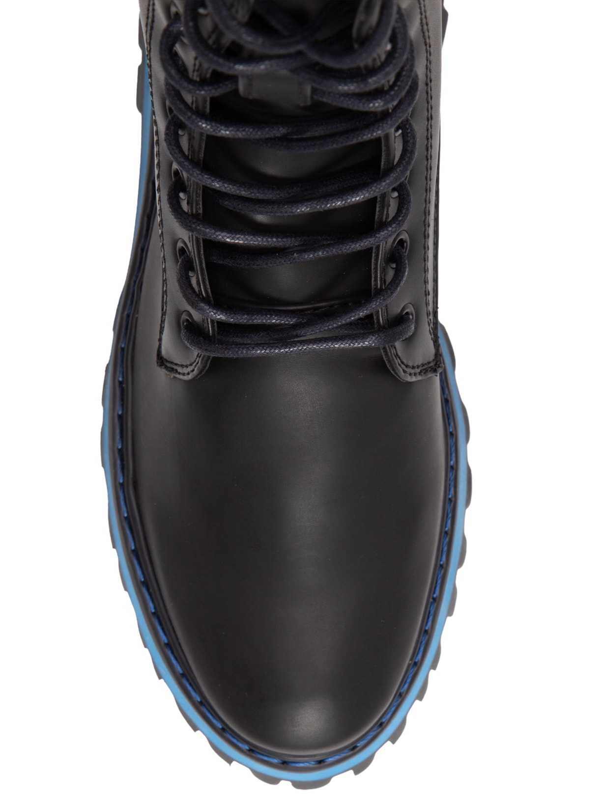 Bota Feminina Coturno Folha Básico Preto Farm