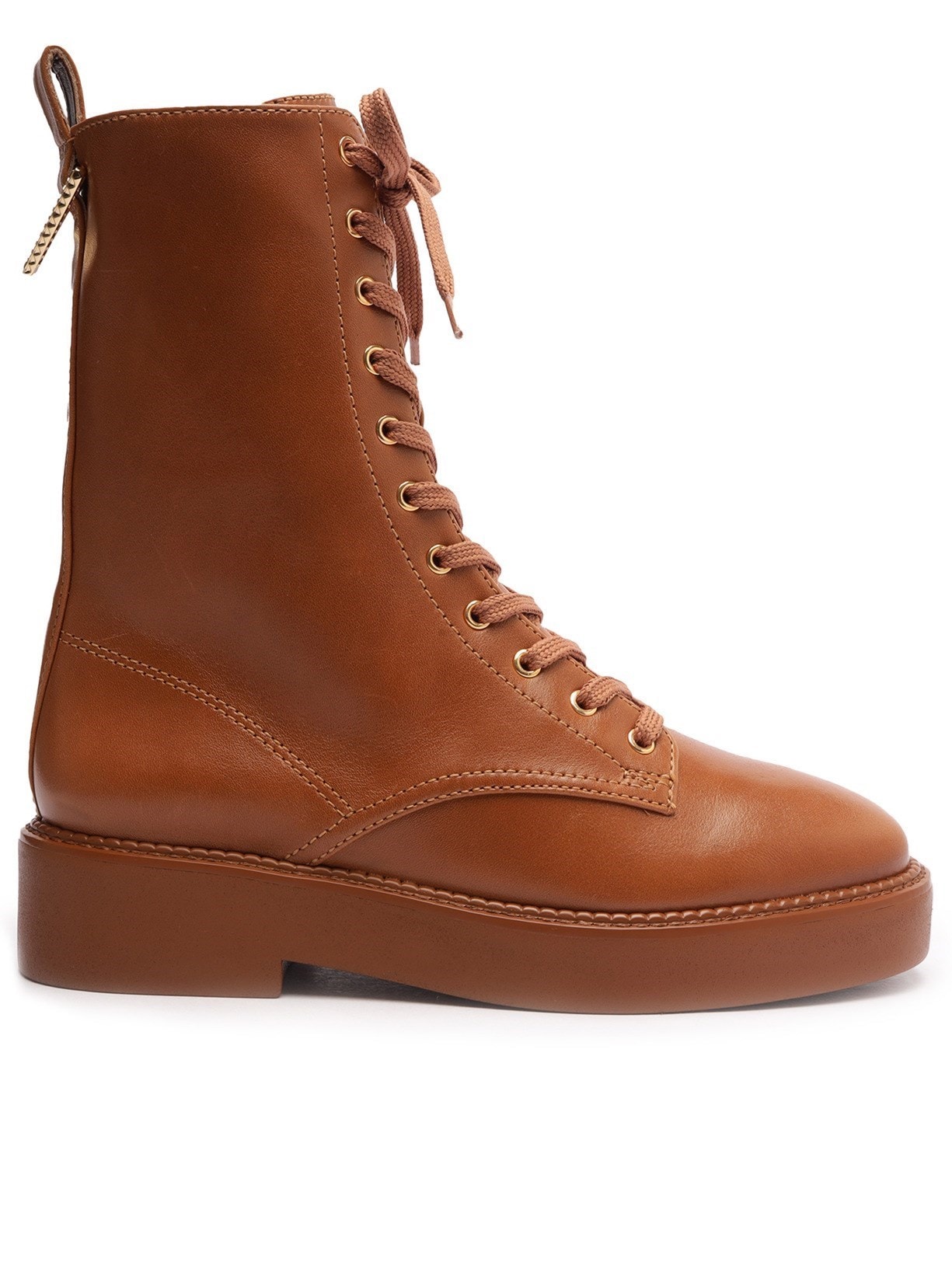 Bota Feminina Coturno - Marrom