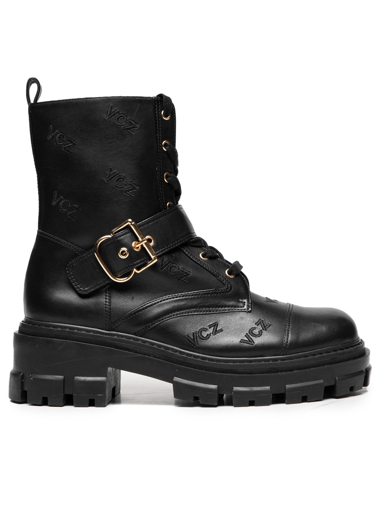 Bota Feminina Coturno - Preto