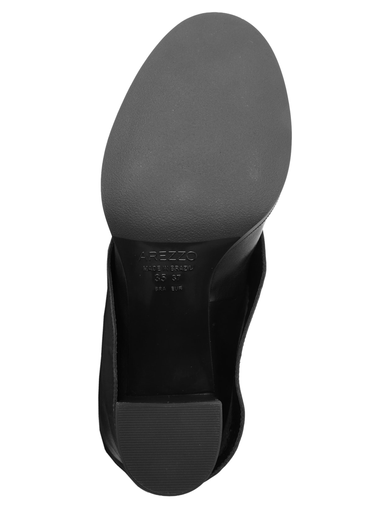 Bota Feminina Couro Cano Alto Preto Arezzo