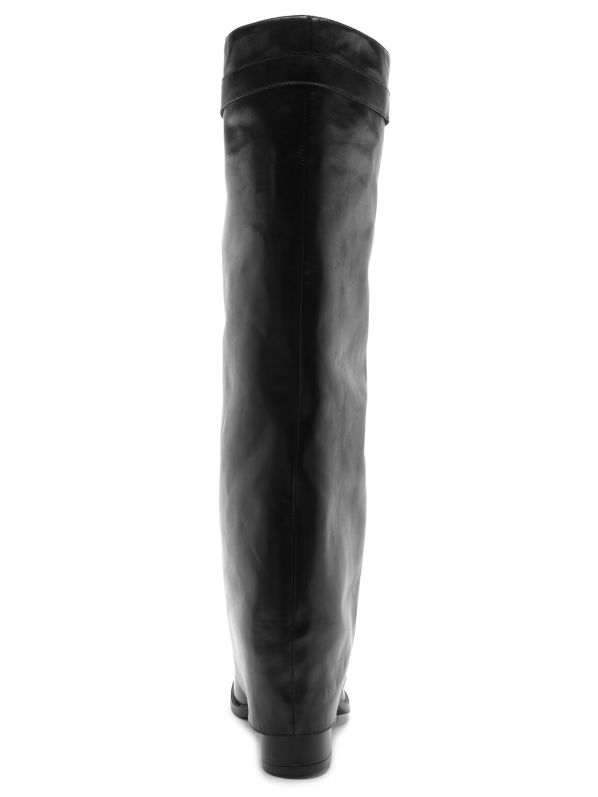 Bota Feminina Couro Cano Alto Preto Arezzo