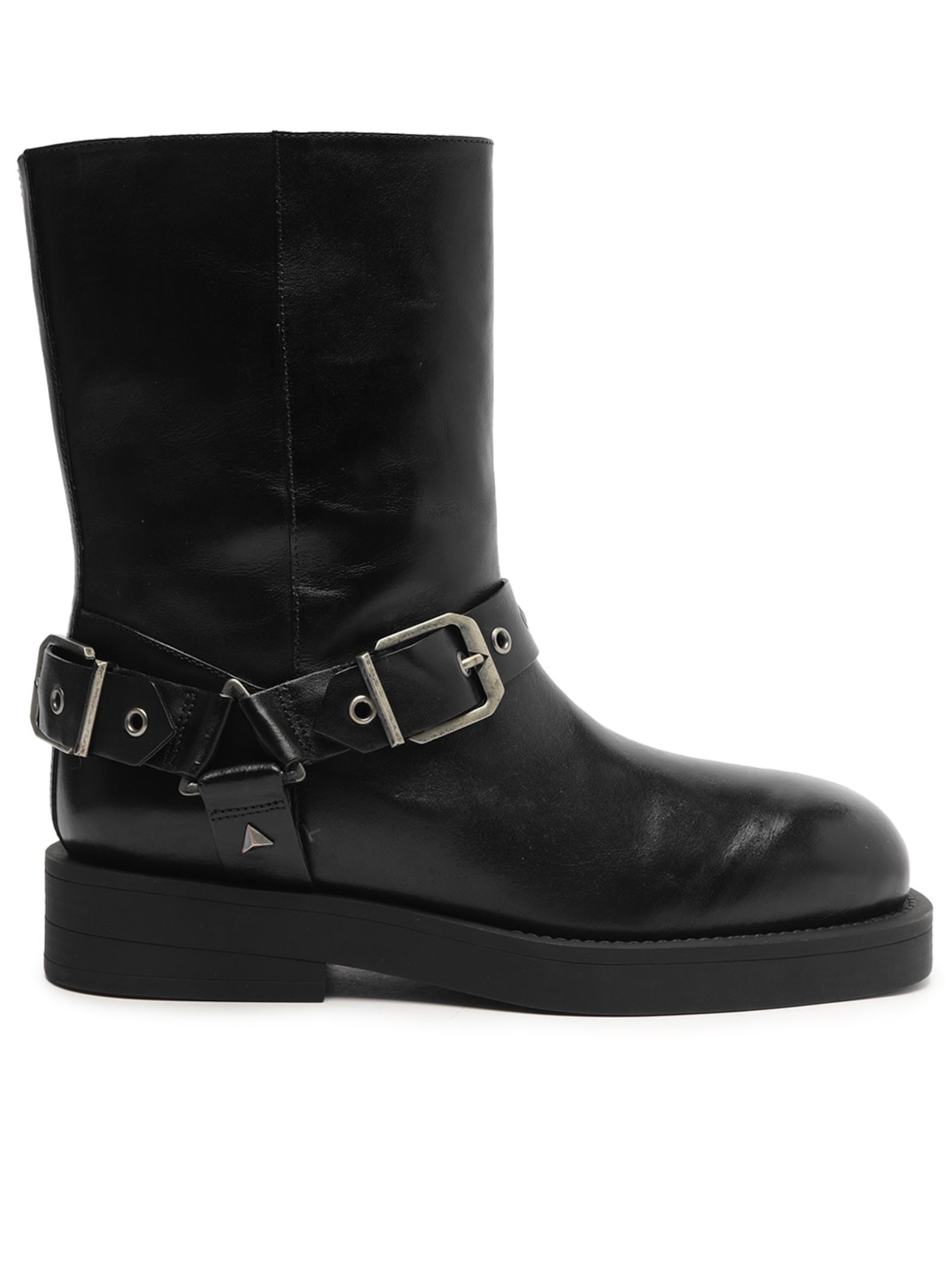 Bota Feminina Couro - Preto