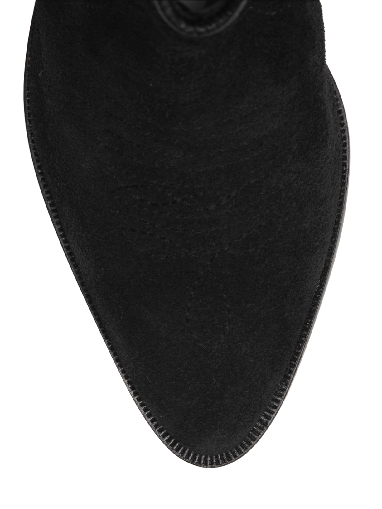 Bota Feminina Cow Suede Preto Schutz