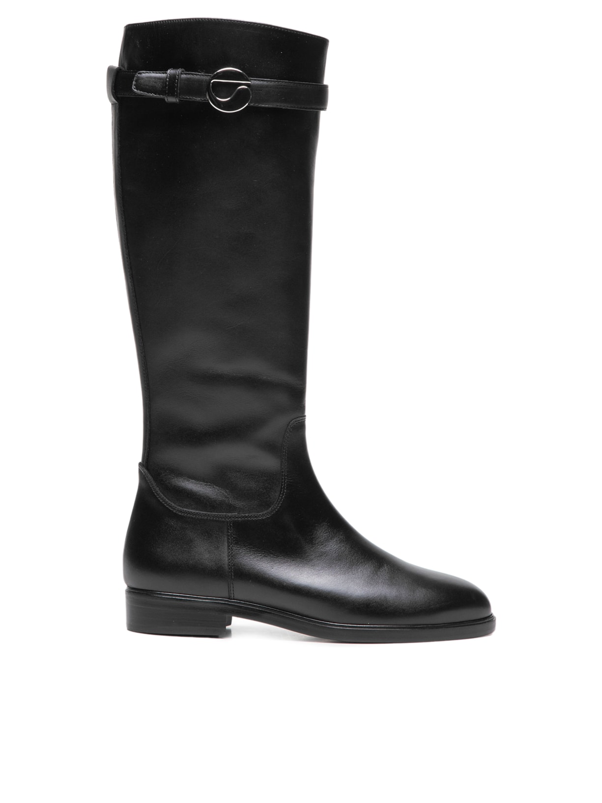 Bota Feminina Flat Boot - Preto