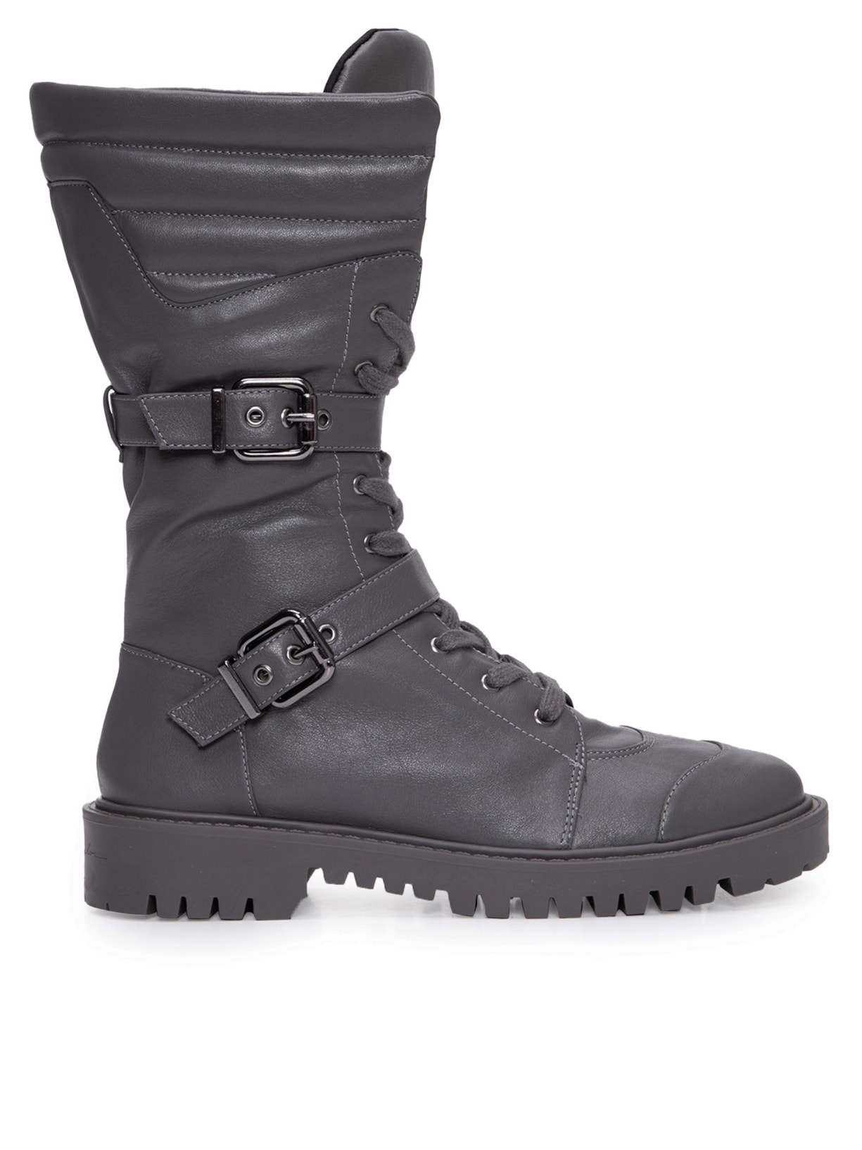 Bota Feminina Grease - Cinza