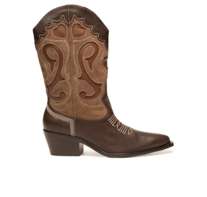 Bota Feminina Grease - Marrom