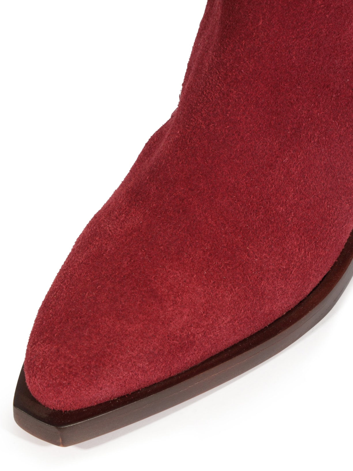 Bota Feminina Heavy Suede Vermelho Schutz