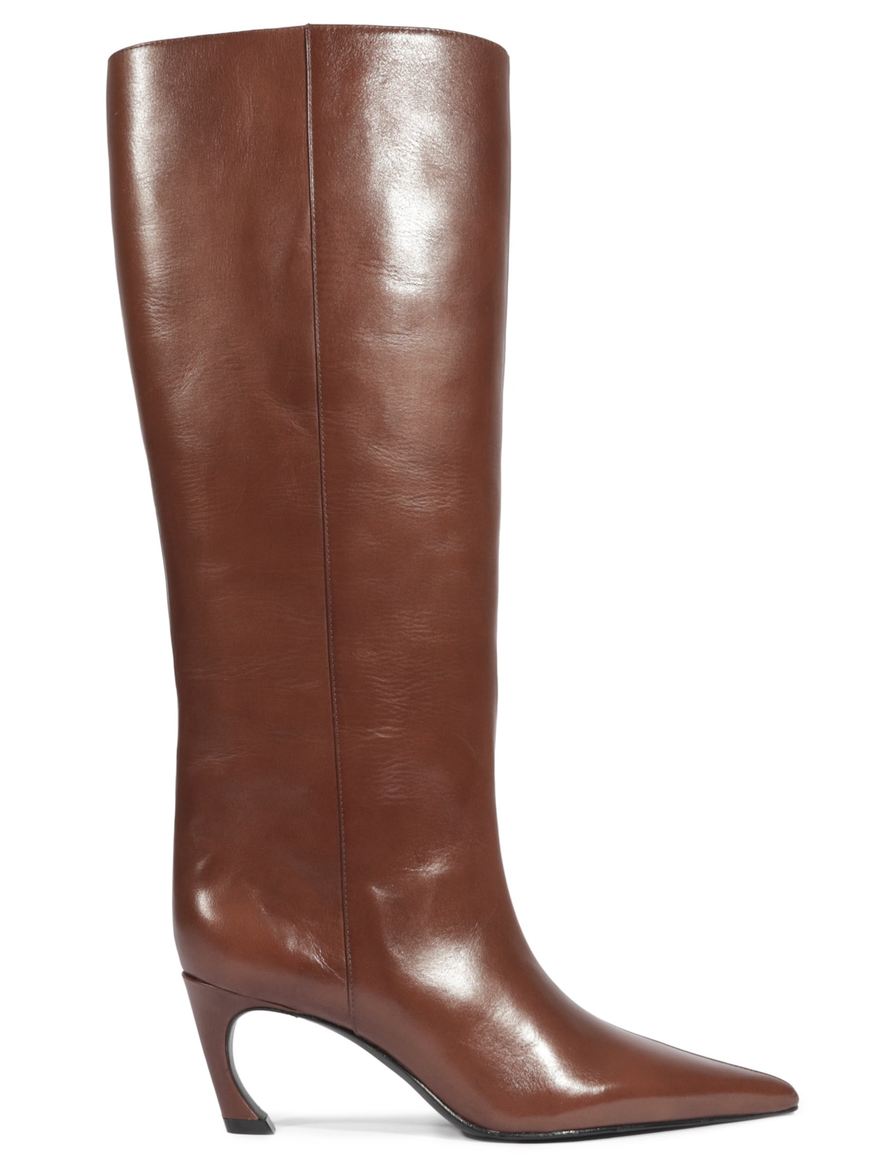 Bota Feminina Lexi Couro Marrom Schutz