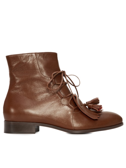 Bota Feminina Lupe - Marrom