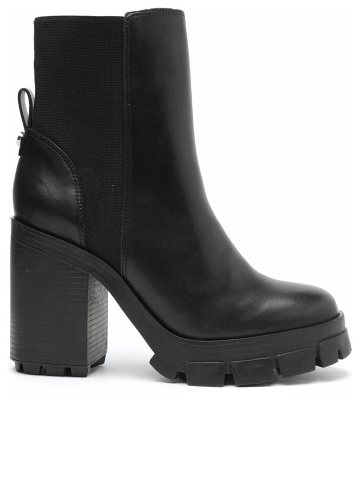 Bota Feminina Meia Pata Tratorada - Preto